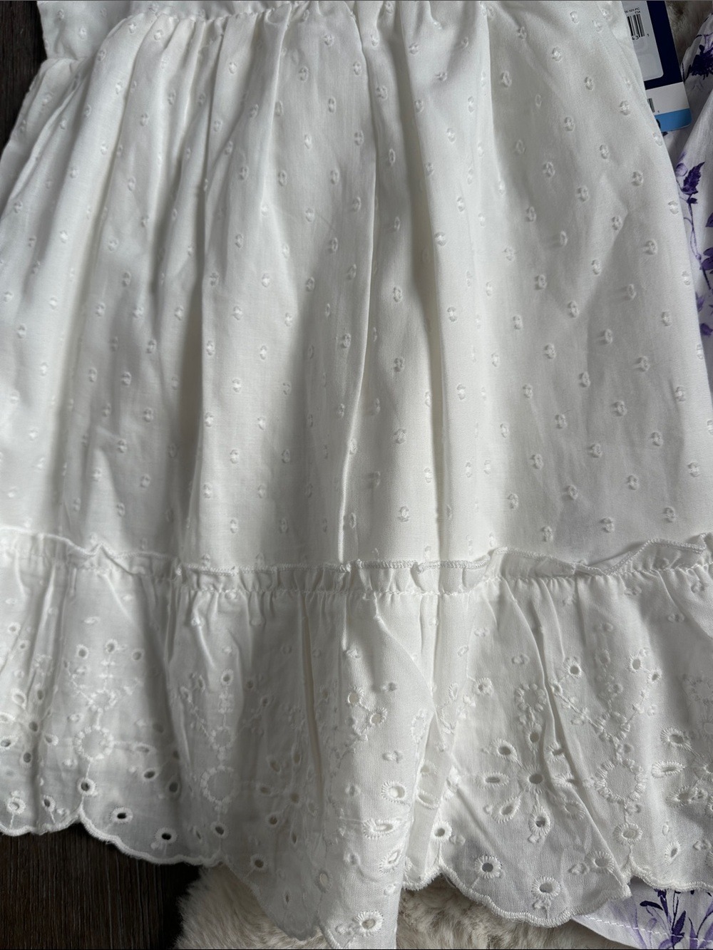 Girls' Ruffle Sleeve Dress Gap 6/6X - Picture 4 of 6